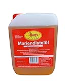 Mariendistelöl 5L Kanister Einzelfuttermittel für Pferde, Hunde & Katzen – Natürliche...
