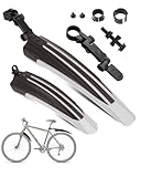 OVTSPO Fahrrad Schutzblech Set 20-26Zoll Robuste und Spritzschutzset Verstellbarer Schutzbleches MTB...