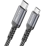 deleyCON 0,5m USB-C auf Micro USB Kabel Kurz (Ladekabel Datenkabel für Micro USB Geräte) - Für...