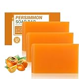 Natürliche Kaki Seife zur Bekämpfung von Körpergeruch für Männer Frauen, Kaki Seife Bar für...