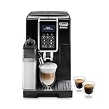 De'Longhi Dinamica ECAM 350.55.B Kaffeevollautomat mit LatteCrema Milchsystem, Cappuccino, Espresso...