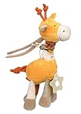 Sigikid 43165 Babyaktivspielzeug Stofftier Giraffe, gelb