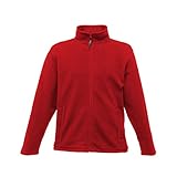 Regatta Vollreißverschluss-Microfleece-Jacke für Herren Größe L Classic Red