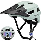 Favoto Mountainbike-Helm Leicht - MTB Road Magnetschnalle Fahrradhelm für Herren Damen -...