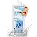 Maxxi Clean | Reines Isopropanol (99,9%) Reinigungsalkohol | 1x 1.000 ml Fettlöser & Lösungsmittel...