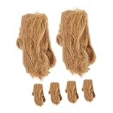 Gatuida 6 Stück Teiliges Jute Feueranzünder Natürlicher Leicht Tragbar Effizient für Camping...