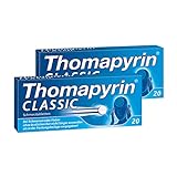 Thomapyrin CLASSIC Schmerztabletten 2 x 20 Stück bei leichten bis mäßig starken Kopfschmerzen