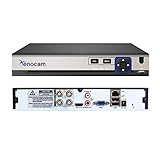 Xenocam 4CH 5M-N/1080N Full High Definition Hybrid for AHD/TVI/CVI/Analog/Onvif IP DVR H.265 CCTV...