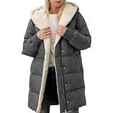 Generisch jacke damen herbst, Winterjacke Daunenjacken Wintermantel Daunenmantel Einfarbige Kleidung...