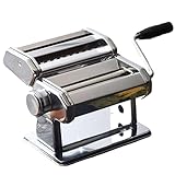 YUDIZWS Nudelmaschine, Pressschneider Nudelmaschine, 7 Einstellbare Dickeneinstellungen, 2 in 1...