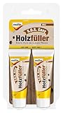 Molto S.O.S Easy Holzfüller, Fertigspachtel zur Reparatur kleiner Schäden im Holz, Weiß, 2x 20 ml