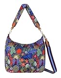 Oilily Schultertasche Umhängetasche Honey Hobo Bag Patriot Blue bunt