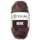 Frida's Wollhaus YarnArt 50 g Mink Fransengarn Plüschgarn Flauschgarn Effektgarn 20 Farben (333 |...