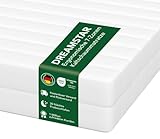DREAMSTAR Easy Flex 7-Zonen Matratze 90x200 cm | H2&H3 | Ergonomische Kaltschaummatratze |...