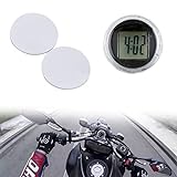 KARELLS Motorrad Elektronische Uhr, Motorrad Digital Uhr, Motorraduhr Uhr, Universal Motorraduhr,...