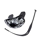 Blaihild TPR-Mundschutz in Lebensmittelqualität, Zahnschutz mit Stoßfestem Design und...