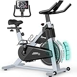 PASYOU Heimtrainer Fahrrad mit Magnetischer Widerstand, Fitnessbike Riemenantrieb, LCD Monitor mit...