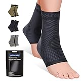 2 Stück Sprunggelenkbandage, Professionelle Knöchelbandage für Damen/Männer Kompressionssocken...