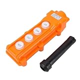 Walfront 4-Tasten-Hebekran-Schalter nach Oben, Unten, Links, Rechts, 4 Tasten mit Momentkontakten,...