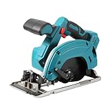 Handkreissäge, kabellos, für Makita 18 V, bürstenlose Mini-Kreissäge für Holzarbeiten,...