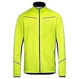 GORE WEAR Herren R3 Infinium Partial Jacke, Neon Yellow/Black, L EU