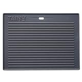 TAINO Grillplatte für PRO/RED Serie Wendeplatte Gusseisen Pizzaplatte Gasgrill-Zubehör Universal...
