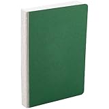 SOFPLATE 5.7x4.1 Zoll Leeres Skizzenbuch Im Taschenformat Grünes Aquarell Skizzenbuch Schlichter...