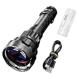 Nitecore P40 LEP Taschenlampe mit großer Reichweite, 2000 Lumen, 3171 Yards Leuchtweite, USB-C...