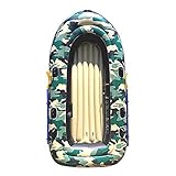 Aufblasbares Kajak, Schlauchboot-Set mit Reparaturset und Rudern, Tarnung, Wassersport in der...