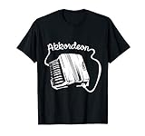 Akkordeon Musiker Pianoakkordeon T-Shirt