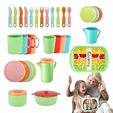 Tee-Party Set Für Kinder | Pädagogisches Lernspielzeug Für Rollenspiele Mit...