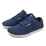 Freiluftkind® Hokkaido (Größe 35 Marineblau) – gesunde Barfußschuhe Sneaker – Sneaker...