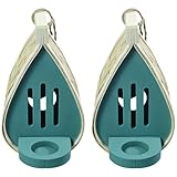 Chewtoyo Terrasse und Garten für Perfekt, Schmetterlingshäuser aus Holz, 2 Stück außen für...