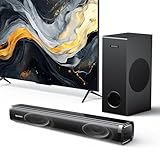 MEVOSTO Soundbar für TV Geräte mit Subwoofer, 2.1CH TV-Soundbar mit 5,25' Tieftöner, 12L...