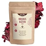 Hibiskusblüten ganz getrocknet 1000g | leicht säuerlich-fruchtiger Geschmack | essbare Hibiskus...