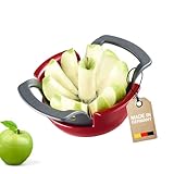 Westmark Apfelschneider Divisorex-Spezial Black Edition – Apfelentkerner für Äpfel & Birnen –...