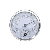 IKadiya Analoges Präzisions-Thermo-Hygrometer, Zimmerthermometer & Hydrometer Für Angenehme...