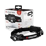 Ledlenser H5 Core Stirnlampe LED, 350 Lumen, wasserdicht IP67, fokussierbar, schwenkbar, stufenlos...