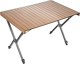 TIMBER RIDGE Campingtisch Klappbar Höhenverstellbar Klapptisch Camping Falttisch Tragbar Aluminium...