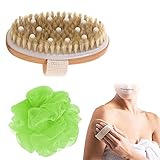 Körperbürste, Massagebürste, Saunabürste, Duschbürste, Badebürsten, NatüRliche Borsten,...