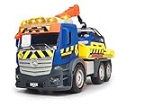 Dickie Toys Action Truck Recovery Abschleppwagen inkl. Auto, mit beweglichem Kran, Sound und...