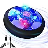 Hot Bee Jungen Spielzeug für Kinder, Air Power Fußball, Hover Fussball Indoor mit LED Geschenke ab...