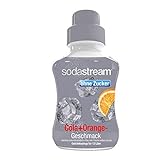 SodaStream Sirup Cola-Orange ohne Zucker, Ergiebigkeit: 1x Flasche ergibt 12 Liter Fertiggetränk,...