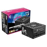 MSI MPG A1000GS PCIE5 ATX 3.1 Gaming-Netzteil, modular, 80 Plus Gold 1000 W, 100% japanische 105 °C...