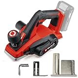 Einhell Akku-Hobel TE-PL 18/82 Li-Solo Power X-Change (18 V, 82 mm Hobelbreite, bis 2 mm Spantiefe,...