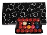 TopTable Billardugeln Snooker A-Klasse 57.2mm - Snooker Bälle Offizielle Größe für Pooltische