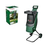 Bosch AXT Rapid 2000 Häcksler (zum leistungsstarken Häckseln von Gartenabfällen; kraftvoller...