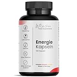 Energiekapseln - Komplex aus 18 Wirkstoffen für Energie & Vitalität - ohne unerwünschte Zusätze...
