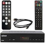 Comag HD45 V6 digital SAT Receiver mit PVR (USB TV Aufnahme & Timeshift) + Senioren-Fernbedienung,...