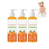 Persimmon Duschgel, Geruchsneutralisierer, Deodorant, Duschgel für den Geruch älterer Menschen,...